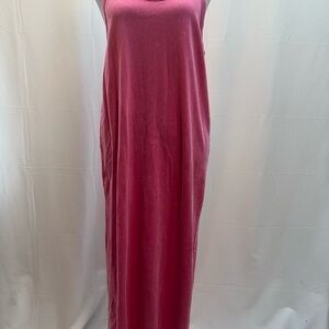 Double Zero Sleeveless Pink Maxi Dress M NWTS